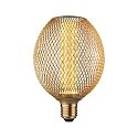 L�mpara de filamento LED METALLIC GLOW GLOBE SPIRAL conmutable E27 4,2W 200lm 1800K CRI >80 