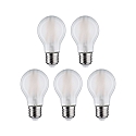 Paulmann L�mpara LED en forma de pera juego de 5 E27 7W 806lm 4000K CRI 80-89