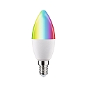 Bombilla LED inteligente WIFI RGBW controlable por ZigBee E14 5W 470lm 2200-6500K CRI 80-89 regulable