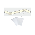 Paulmann Conector de esquina DELTA juego de 2, esquina interior, sat�n