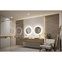 Paulmann Espejo con iluminaci�n MIRRA LED � 60CM . INK. 3X ZOOM redondo, con espejo cosm�tico IP44, blanco regulable
