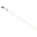 Paulmann Perfil YOURLED STRIPE con tapa, aluminio eloxado, gris, sat�n