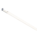 Paulmann Perfil YOURLED STRIPE con tapa, aluminio eloxado, gris, sat�n