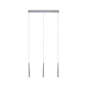 Luminaria colgante GUTTA LED de 3 llamas, lang
