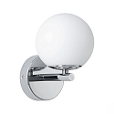 Paulmann Luminaria de pared GOVE IP44, cromo 