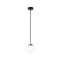 Luminaria colgante GOVE IP44, negro 