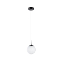 Paulmann Luminaria colgante GOVE IP44, negro 
