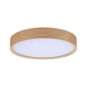 Paulmann bath luminaire TEGA CCT Switch, switchable IP44, wood, mat 