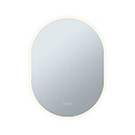 Espejo con iluminaci�n MIRRA 60 X 80CM oval, CCT Switch, con regulador t�ctil, con funci�n de calefacci�n IP44