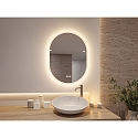 Paulmann Espejo con iluminaci�n MIRRA 60 X 80CM oval, CCT Switch, con regulador t�ctil, con funci�n de calefacci�n IP44