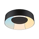 bath luminaire CASCA CCT Switch, switchable IP44, black matt 
