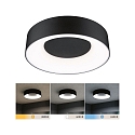 Paulmann bath luminaire CASCA CCT Switch, switchable IP44, black matt 