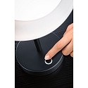 Paulmann Espejo con iluminaci�n MASUA IP44 - 3X ZOOM 3 veces, redondo, CCT Switch, con enchufe, ajustable IP44 / IP20, negro mate 