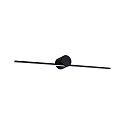 Paulmann Luminaria de pared SAVA IP44, negro mate 