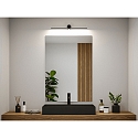 Paulmann Luminaria de pared SAVA IP44, negro mate 