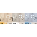 Paulmann Espejo con iluminaci�n JORA LED angular, con interruptor, con brazo articulado, CCT Switch, con enchufe IP44, cromo, blanco 