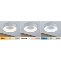 Paulmann Luminaria de techo HOMESPA CASCA LED peque�o, CCT Switch IP44, blanco regulable