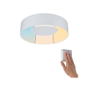 Paulmann Luminaria de techo HOMESPA CASCA LED peque�o, CCT Switch IP44, blanco regulable