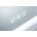 Espejo con iluminaci�n MIRRA LED 60 X 80CM / HIGH angular, CCT Switch, con regulador t�ctil