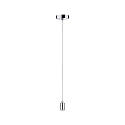 Paulmann Luminaria colgante LARUS E27 IP44, cromo regulable