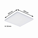 Paulmann Panel de LED VELORA LED conmutable, 20W 1500lm 3000K CRI >80