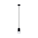 Luminaria colgante KAME 3STEP-DM cil�ndrico, regulable, ajustable IP44, mate, negra se�al regulable