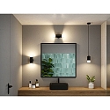 Paulmann Luminaria colgante KAME 3STEP-DM cil�ndrico, regulable, ajustable IP44, mate, negra se�al regulable