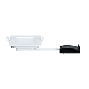 Luminaria empotrable QUALITY PREMIUM PANEL LED angular IP44, blanco  390lm 4000K 100� 100�