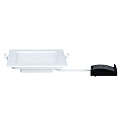 Luminaria empotrable QUALITY PREMIUM PANEL LED angular IP44, blanco  850lm 4000K 120� 120�