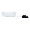 LED Recessed luminaire QUALITY PREMIUM PANEL LED, square, IP44, 1x12W, 2700K, 230V, 165x165mm, white