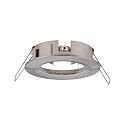 Paulmann Set of 3 Recessed luminaire CHOOSE, fixed, IP44, 230V, max. 3x 10W �5.1cm, iron brushed