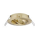 Paulmann Luminaria empotrable CHOOSE giratorio, juego de 3 IP23, lat�n cepillado regulable