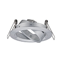 Paulmann Set of 3 Recessed luminaire CHOOSE, sivelling, IP23, 230V, max. 3x 10W �5.1cm, alu turned