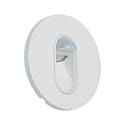 Paulmann Luminaria de pared empotrable WALL redondo, con detector de movimiento, blanco