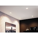 Paulmann Set of 3 Recessed spot LED COLE IP44, fixed, with LED COIN Module, 230V, 6.5W 2700K460lm 100�, 3-step dimmable