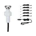 Luminaria empotrable en suelo PLUG & SHINE MICROPEN II EXTENSION-SET r�gido, juego de 5, accesible, conmutable IP65