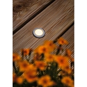 Paulmann floor recessed luminaire LED GOLD LIGHT POINT � 5CM rigid, passable, switchable, insect friendly IP67, brushed aluminium 