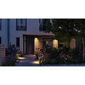 Luminaria de pared para exteriores KIMU conmutable, giro card�nico, insect-friendly IP44, antracita 