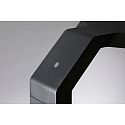 bollard light ZERENA with sensor, insect friendly, sea-air resistant IP44, anthracite 