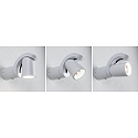 Paulmann Luminaria de pared para exteriores CUFF PIR con sensor IP44, transparente, blanco 