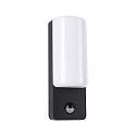Paulmann outdoor wall luminaire BONNIE PIR with sensor, switchable, sea-air resistant IP44, anthracite 