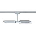 Paulmann Foco URAIL DIPPER LED de 2 llamas, cromado mate, blanco regulable
