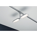 Paulmann Foco URAIL DIPPER LED de 2 llamas, cromado mate, blanco regulable