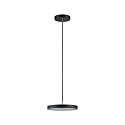 Paulmann Luminaria colgante HILDOR IP20, negro regulable