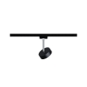 Paulmann Foco URAIL CIRCLE giratorio, inclinable, cromo, negro mate