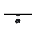 Paulmann Foco URAIL CUBE LED, cromo, negro mate