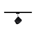 Paulmann Foco URAIL ARENA LED giratorio, inclinable, cromo, negro mate