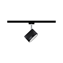 Paulmann Foco URAIL ARENA LED giratorio, inclinable, cromo, negro mate