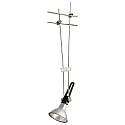 Paulmann Luminaria de cuerda LIGHT&EASY COMET GU5,3, cromo