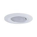 Paulmann Luminaria empotrable para techos CALLA IP65 DIM giratorio IP65, blanco mate regulable